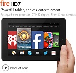 Amazon Kindle Fire 7" Tablet, HD7